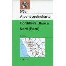 DAV Alpenvereinskarte 0/3B Cordillera Blanca Sdteil 1 :...