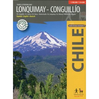 Lonquimay - Conguillo 1:100.000