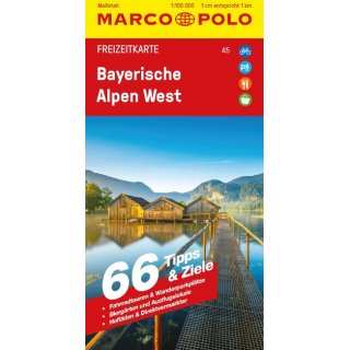 Bayerische Alpen West 1:100.000