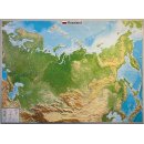 Russland Reliefkarte