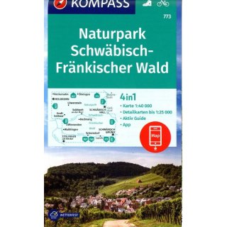 WK  773 Schwbisch-Frnkischer Wald 1:40.000