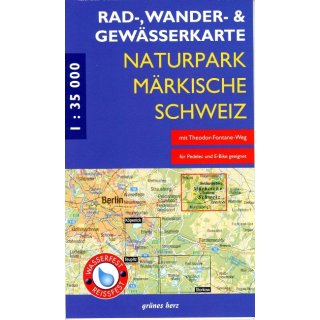 Naturpark Mrkische Schweiz  1:35.000