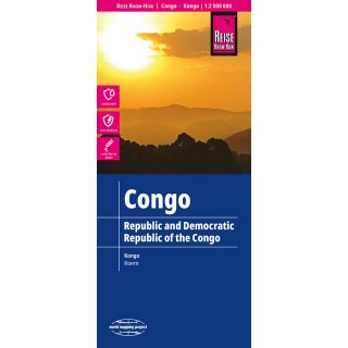 Kongo / Congo 1:2.000.000