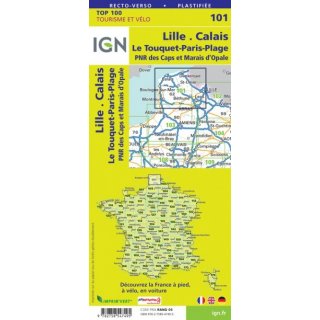101 Lille / Calais 1:100.000