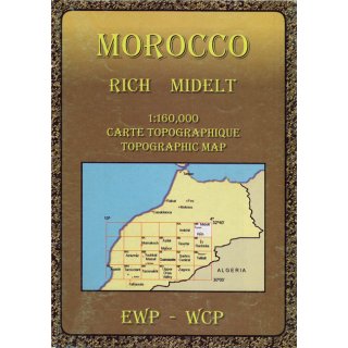 Morocco (HB): Rich and Midelt  1:160.000
