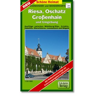 145 Riesa, Oschatz, Groenhain und Umgebung 1:50.000
