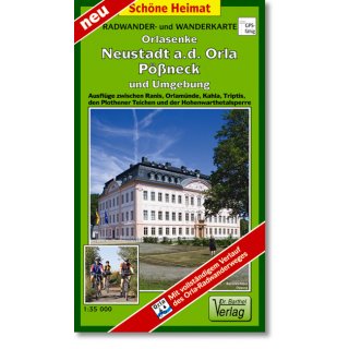 131 Orlasenke, Neustadt a. d. Orla, Pneck und Umgebung 1:35.000