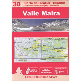 Valle Maira 1:25.000