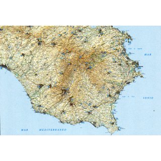 Sicilia Sud-Orientale, Monti Iblei 1:120.000