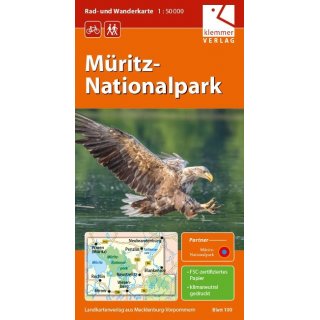100 Mritz-Nationalpark 1:50.000