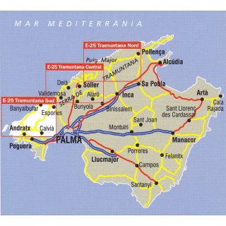Mallorca - Tramuntana Sd 1:25.000