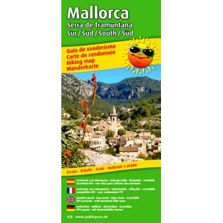 Mallorca - Serra de Tramuntana Sd 1:25.000