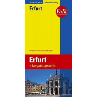 Erfurt und Umgebung 1:20.000