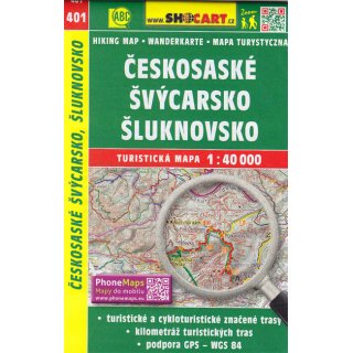 Turistick Mapa (Wanderkarten Tschechien) 1:40.000