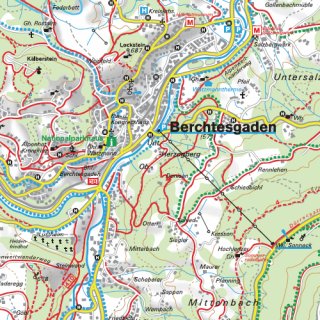Berchtesgaden-Bad Reichenhall-Knigssee 1:25.000