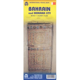 Bahrain and Manama City 1:115.000/1:10.000