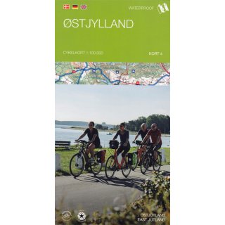Jtland, Ost (stjylland) 1:100.000