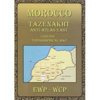 Morocco (HN): Tazenakht and the Eastern Anti-Atlas   1:160.000