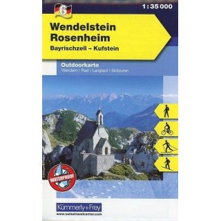 KuF Deutschland Outdoorkarte 06 Wendelstein - Rosenheim 1 : 35.000
