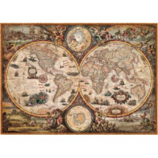 Ray & Co. Vintage World Map