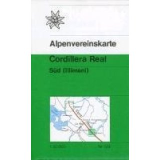 DAV Alpenvereinskarte 0/9 Cordillera Real Sd (Illimani - Bolivien)