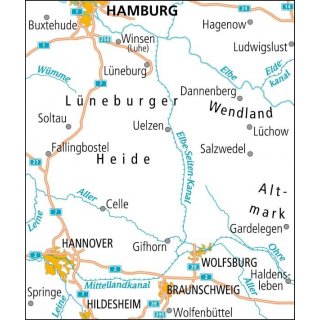 07 Lneburger Heide / Hannover 1:150.000