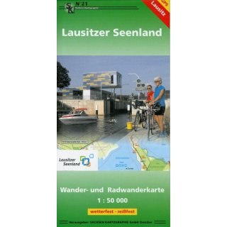 021 Lausitzer Seenland 1 : 50 000
