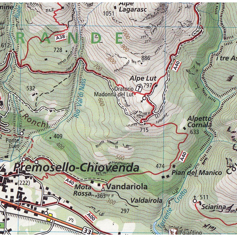 6 Valle Anzasca (Ost) 125.000 LandkartenSchropp.de Online Shop