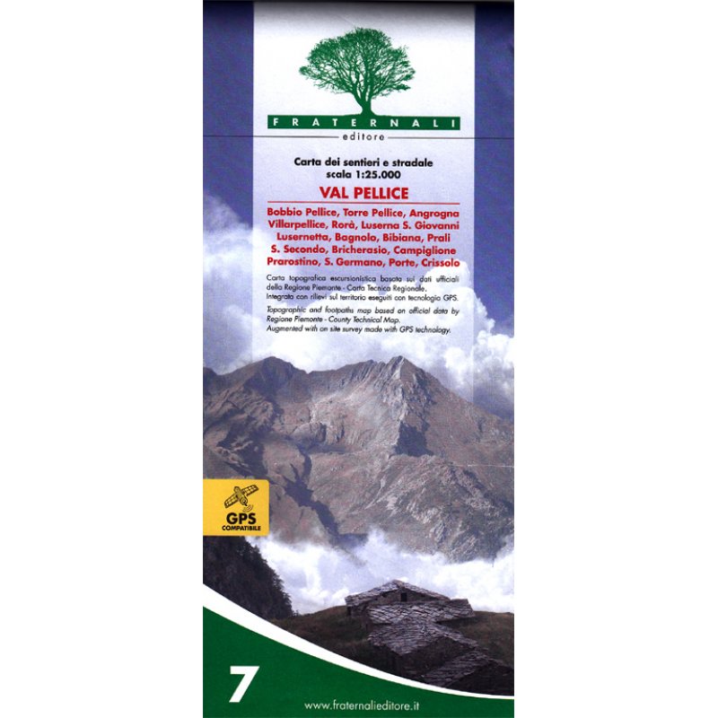 7 Val Pellice 125.000 LandkartenSchropp.de Online Shop