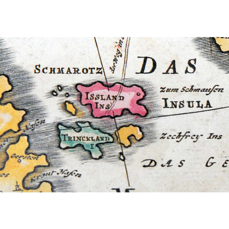 Das Schlaraffenland 1694 LandkartenSchropp.de Online Shop