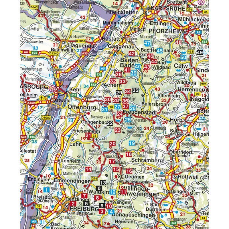 Schwarzwald Nord - LandkartenSchropp.de Online Shop