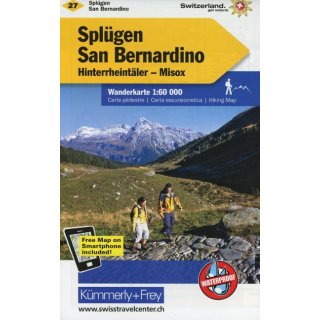 27 Splgen-San Bernardino 1: 60 000