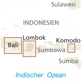 Indonesien (5): Bali 1:150.000