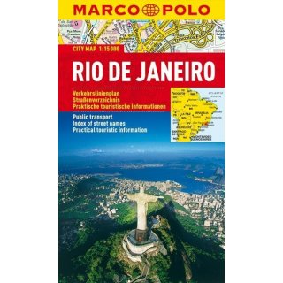 MARCO POLO Cityplan Rio de Janeiro 1 : 15.000