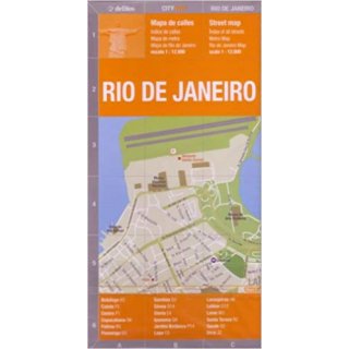 Stadtplan Rio de Janeiro 1 : 12.000