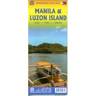 Manila & Luzon Island 1:11.000
