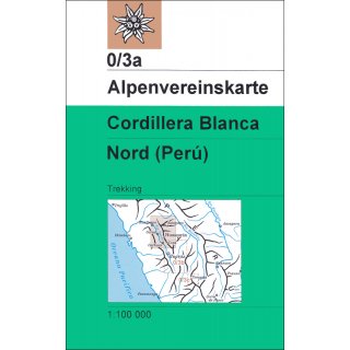 Cordillera Blanca. Nord (Per) 1:100.000