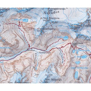 Cordillera Blanca. Nord (Per�) 1:100.000