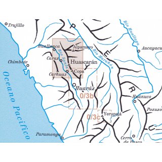 Cordillera Blanca. Nord (Per�) 1:100.000