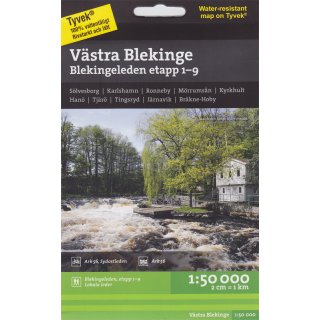 Blekinge (West) 1:50.000