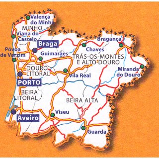 Portugal, Nord 1:300.000