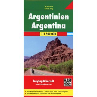 Argentinien Autokarte 1:1.500.000
