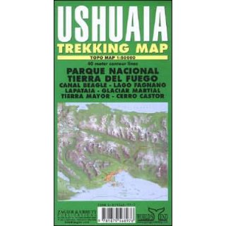 Ushuaia Parque Nacional - Tierra del Fuego 1:50.000
