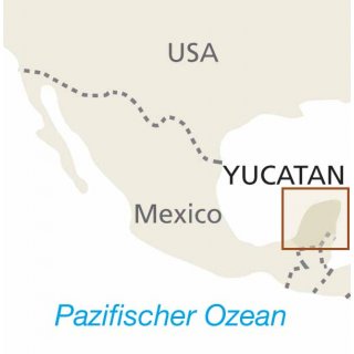 Yucatn Halbinsel 1:650.000