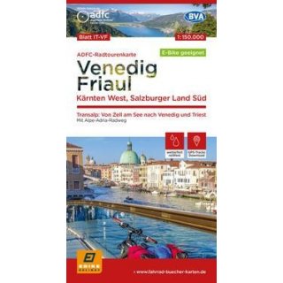 Venedig, Friaul 1:150.000