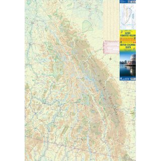 British Columbia South 1:800.000