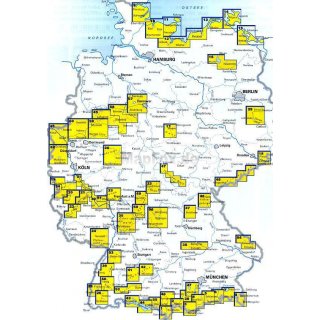 KuF Deutschland Outdoorkarte 42 Schwäbische Alb - Münsinger Alb, Bad urach, Blaubeuren