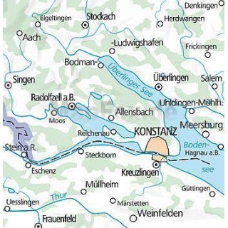KuF Deutschland Outdoorkarte 43 Bodensee West