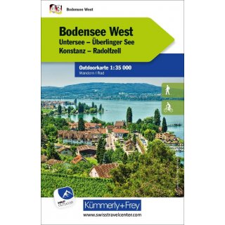 KuF Deutschland Outdoorkarte 43 Bodensee West
