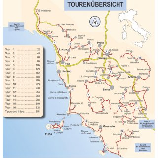 Entdeckertouren mit dem Wohnmobil Toskana und Elba